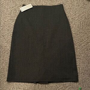 Chic Charcoal Pencil Skirt